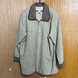 St. John's Bay Brown and Cream Jacket